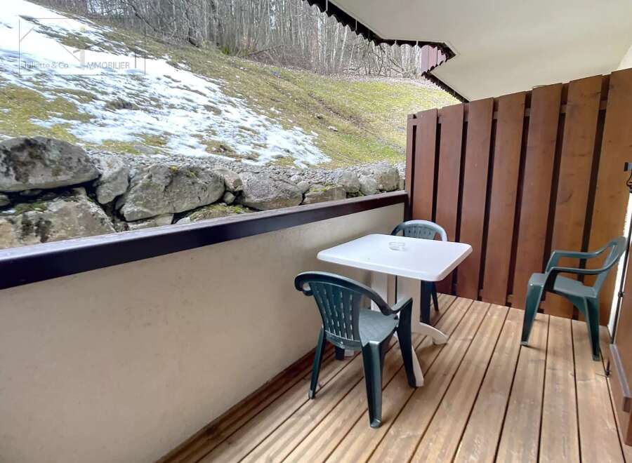 Enjoy the tranquility of this charming balcony, perfect for relaxing and taking in the scenic views.