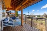Enjoy breathtaking views from this stunning outdoor living space.
