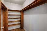 Discover the perfect storage solution in this well-designed closet.