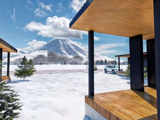 Experience the tranquility of mountain living in this stunning property.