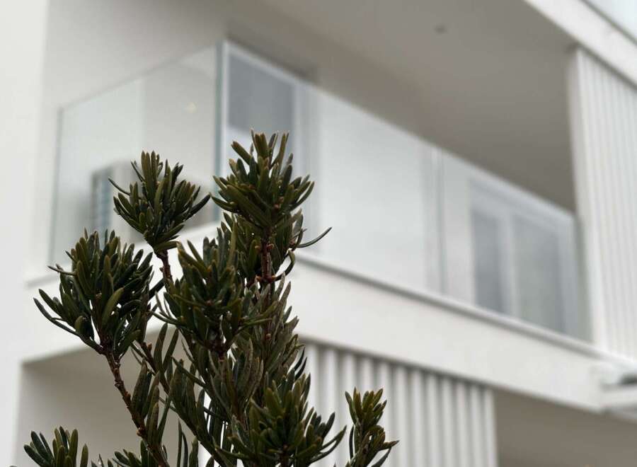Modern architecture meets natural beauty in this stunning property.