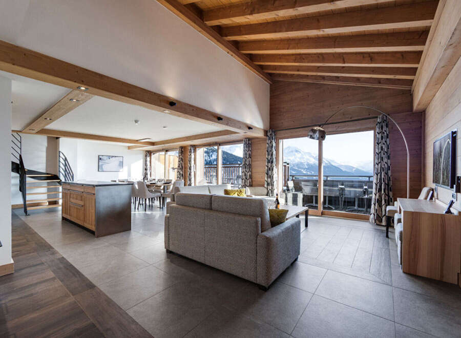 Experience luxury living in this stunning property, featuring a spacious open-plan layout perfect for entertaining.