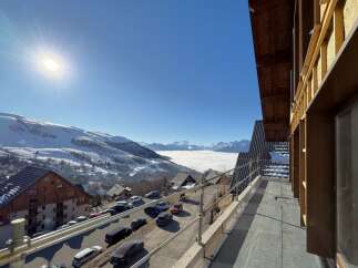 Experience breathtaking mountain views from this stunning property.