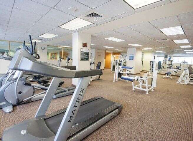 Step into a state-of-the-art fitness center, perfect for maintaining a healthy lifestyle.