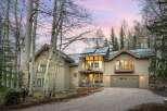 This stunning property boasts a modern design with a touch of rustic charm.