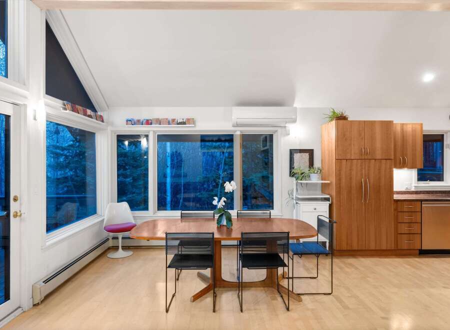This stunning property boasts a bright and airy dining area, perfect for entertaining.