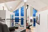 Step into luxury with this stunning property featuring a modern interior and high ceilings.