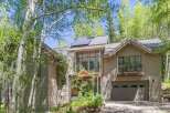 Nestled amidst a serene aspen grove, this stunning mountain home offers a perfect blend of modern luxury and natural beauty.