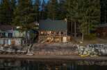 Nestled along the serene waterfront, this charming property offers a tranquil escape.
