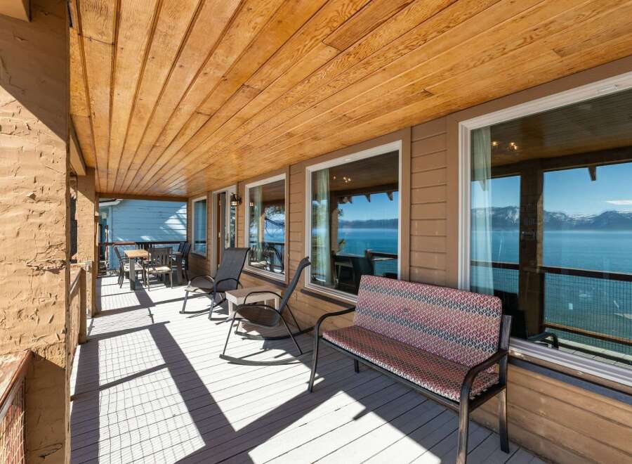 Enjoy breathtaking lake views from this stunning property.