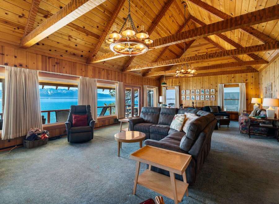 Experience luxury living with this stunning property featuring breathtaking lake views.