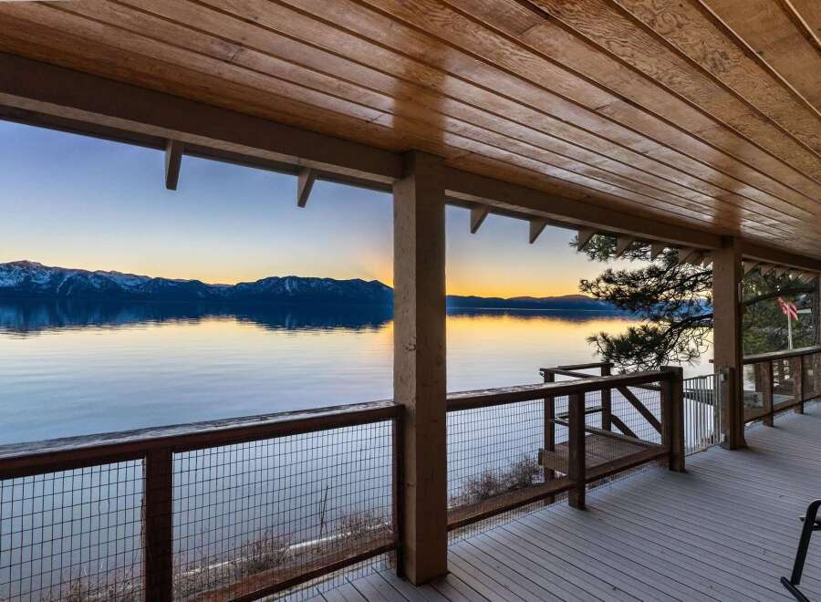 Enjoy breathtaking lake and mountain views from this stunning property.