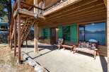 Enjoy stunning lake views from this charming property.