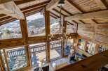 Experience luxury living in this stunning chalet, boasting breathtaking mountain views.