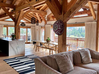 Experience the epitome of rustic luxury in this stunning property.