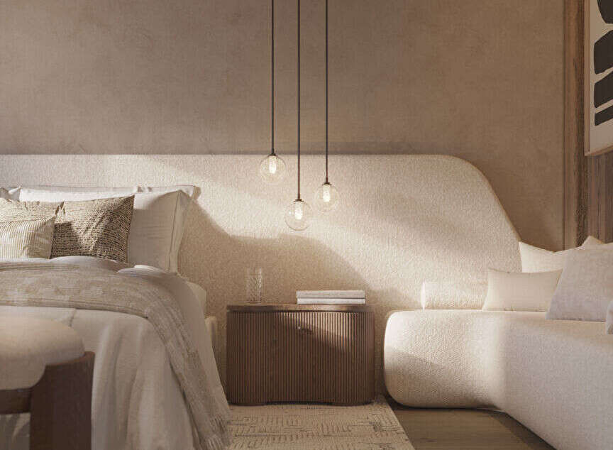Experience the epitome of comfort and style in this luxurious bedroom.