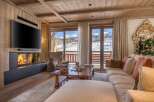Experience the epitome of luxury living in this stunning chalet, boasting breathtaking mountain views.