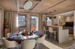 Experience luxury living in this stunning property featuring a beautifully designed dining area.