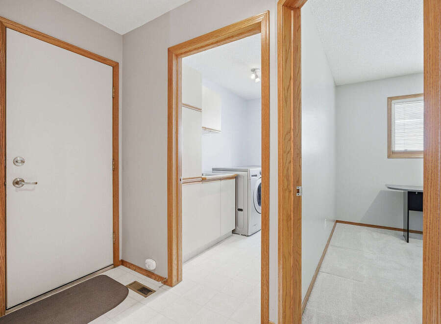 Step into this inviting home and discover a bright and airy entryway.