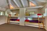 This stunning property features a unique bunk bed setup, perfect for a family or group.