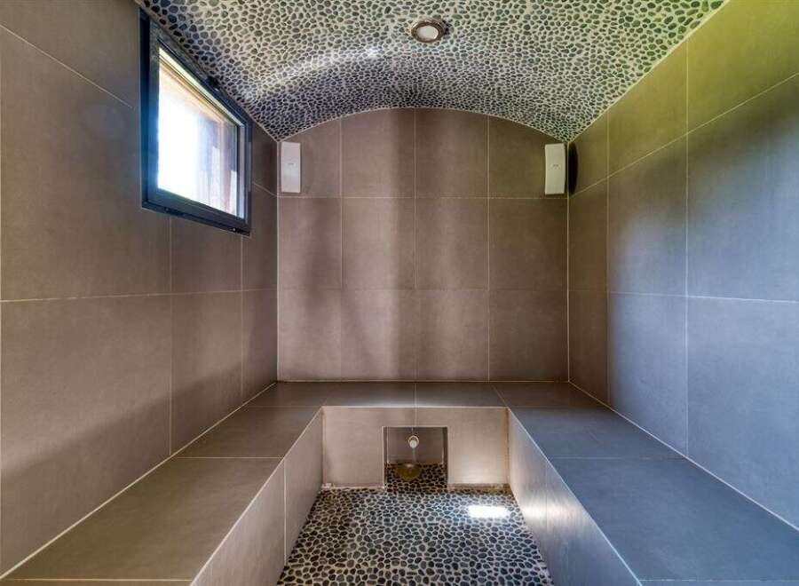 Step into luxury with this stunning spa-like space.