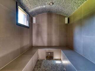Step into luxury with this stunning spa-like space.