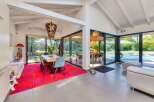 This stunning property boasts a bright and airy interior with a modern design.
