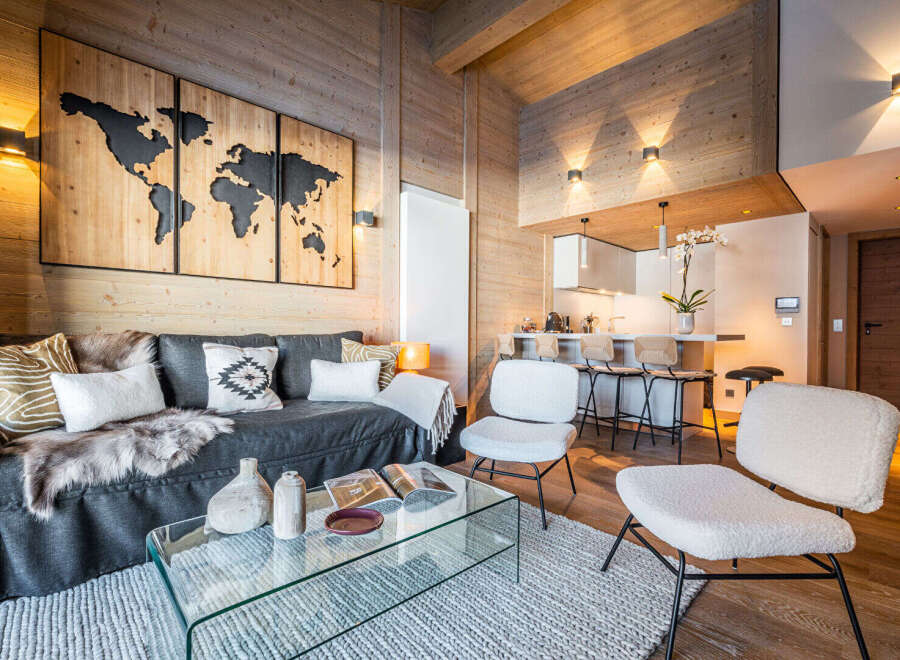 Experience luxury living in this stunning property, featuring a modern interior design.