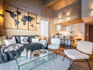 Experience luxury living in this stunning property, featuring a modern interior design.