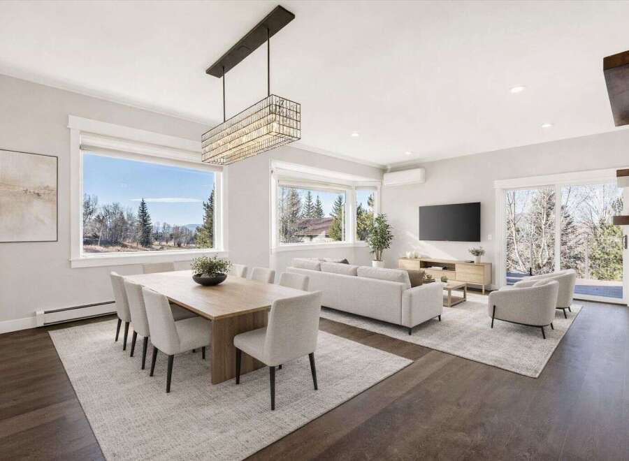 Experience luxury living in this stunning property, featuring an open-concept design perfect for entertaining.