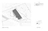 This site plan showcases a proposed residence with detailed annotations, including spot elevations and utility easements.