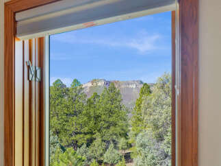 Enjoy breathtaking mountain views from this stunning property.