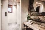 Step into a serene spa-like bathroom, perfect for unwinding after a long day.