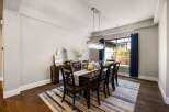 Step into this elegant dining room, perfect for hosting memorable gatherings.