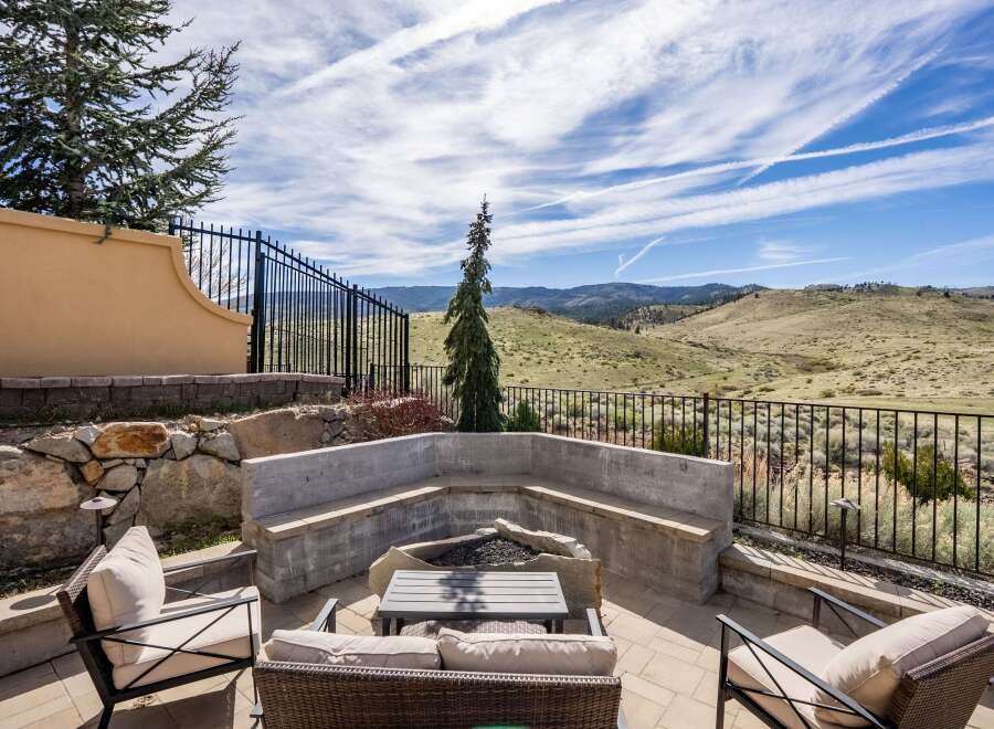 Enjoy breathtaking views from this stunning outdoor patio.