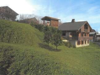 Discover a stunning chalet nestled in a picturesque landscape, offering a blend of rustic charm and modern comfort.
