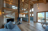 Experience the epitome of rustic elegance in this stunning wooden cabin.