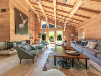 Experience the warmth and charm of this stunning wooden cabin, perfect for a cozy retreat.