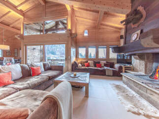 Experience the epitome of alpine luxury in this stunning chalet.