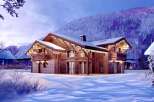 Experience the epitome of luxury living in this stunning mountain chalet.