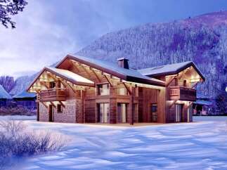 Experience the epitome of luxury living in this stunning mountain chalet.