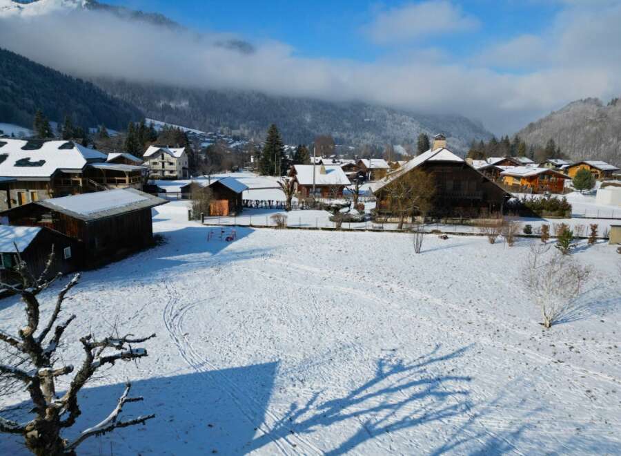 Discover a charming winter wonderland in this picturesque village.