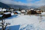 Discover a charming winter wonderland in this picturesque village.