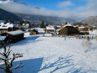 Discover a charming winter wonderland in this picturesque village.