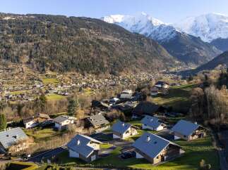 Nestled in a picturesque mountain setting, this property offers stunning views and a tranquil lifestyle.