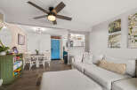 Step into this inviting living space, perfect for both relaxation and entertaining.