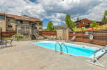 Enjoy a refreshing dip in the inviting outdoor pool, perfect for relaxation and recreation.