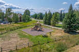 This property offers a fantastic outdoor space, perfect for families.