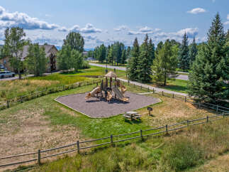 This property offers a fantastic outdoor space, perfect for families.