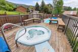Relax and unwind in this stunning property featuring a luxurious hot tub, perfect for soaking away the day's stresses.